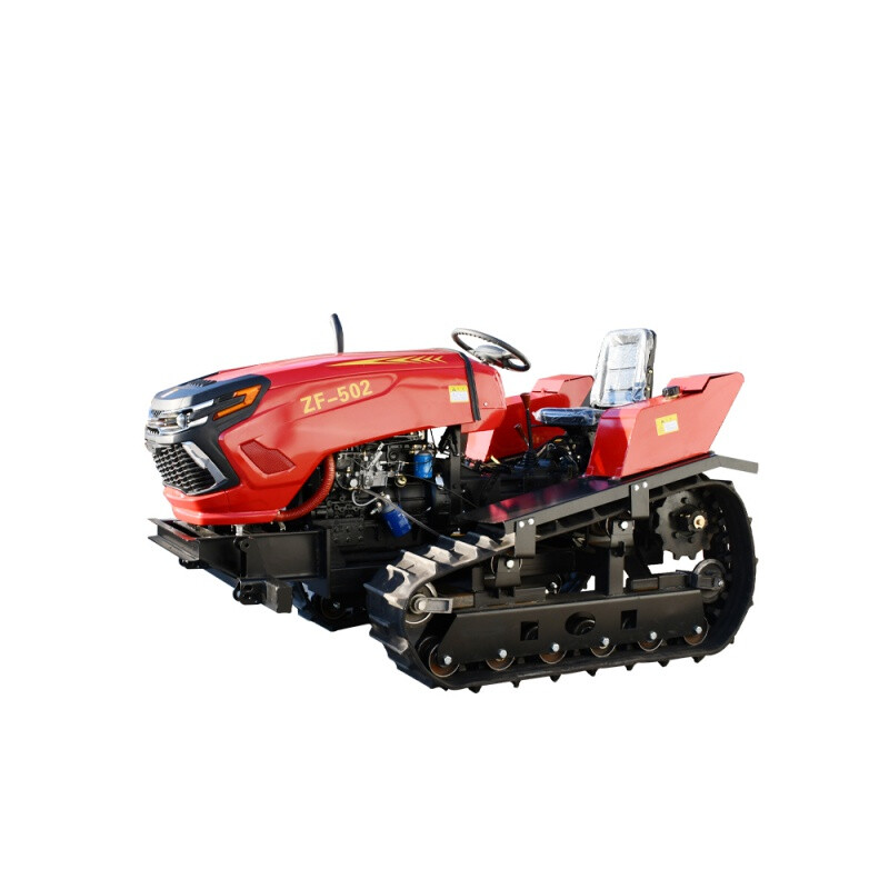 革新耕作方式 50马力水旱两用履带旋耕机的全能应用